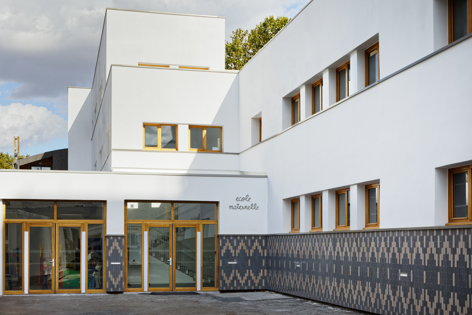 Restructuration d’une école maternelle, Malakoff